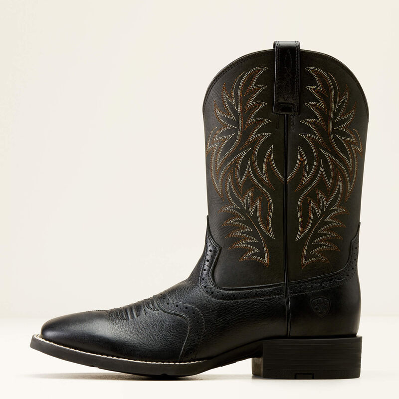 ARIAT Sport Wide Square Toe Cowboy Boot