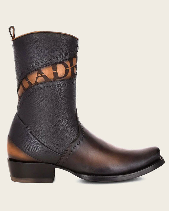 Cuadra Urban engraved brown boot