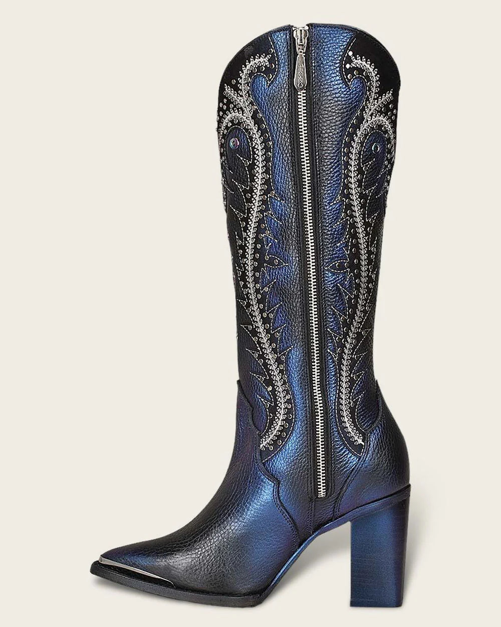 Cuadra Tall western style blued boot