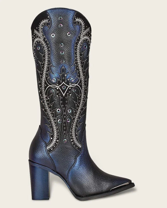 Cuadra Tall western style blued boot