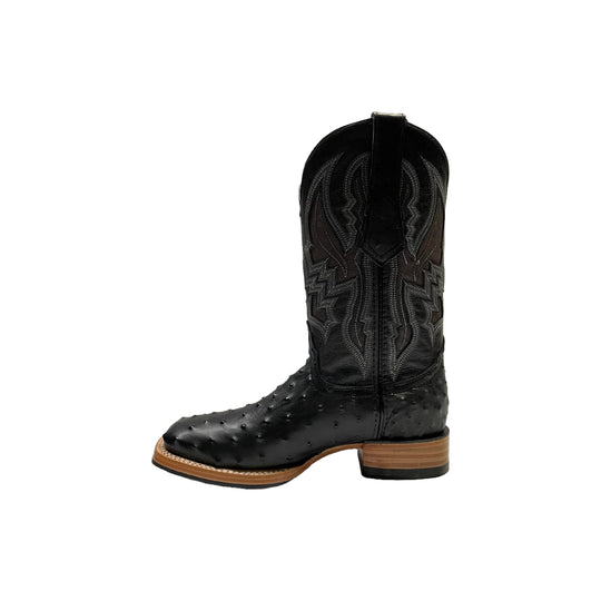 Cuatrero Boots Ostrich Print Bulldog