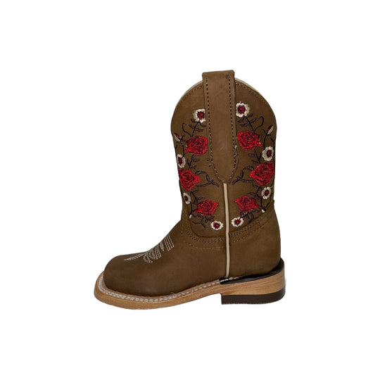 Cuatrero	Kids Floral Rodeo Boots