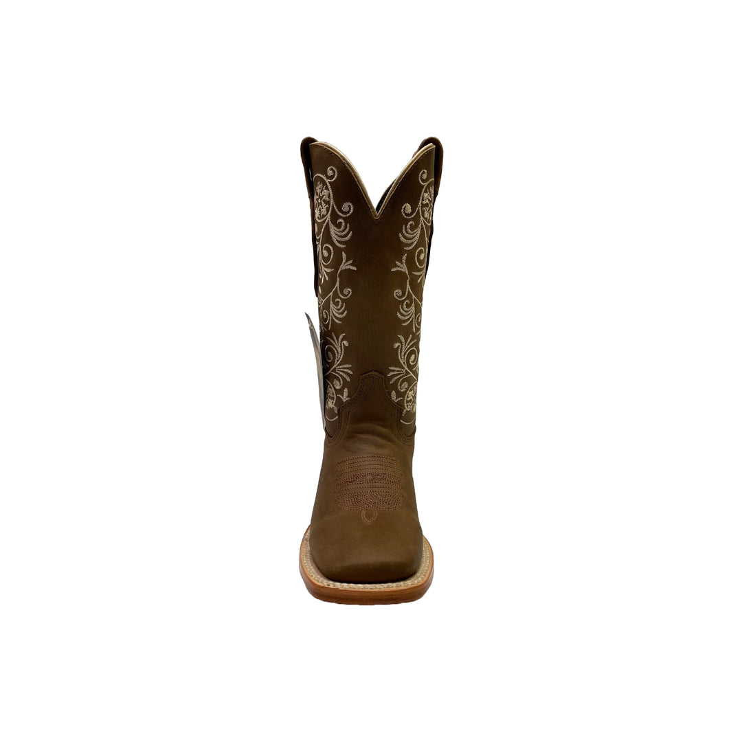 Cuatrero	Rodeo Boot with White Embroidered Top