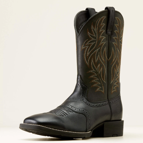 ARIAT Sport Wide Square Toe Cowboy Boot