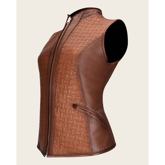 Cuadra Honey Embroidered Vest