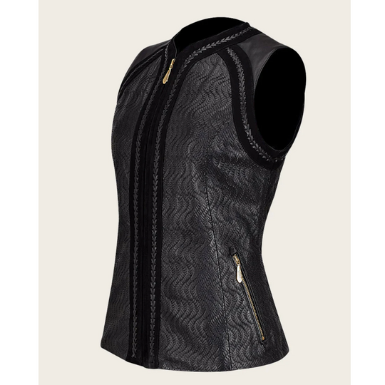 Cuadra Black formal vest