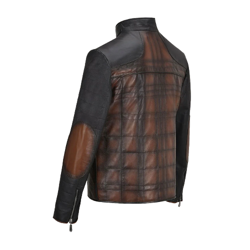 Cuadra Brown hand-chaded jacket